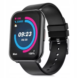 Niceboy X-fit Watch 2 Czarny - Smartwatch - miniaturka - grafika 1