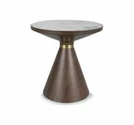 Ławy i stoliki kawowe - Ława Napa B 50X53 Brąz / Biały - miniaturka - grafika 1