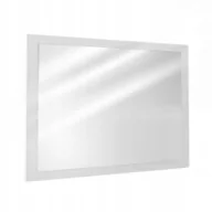 Lustra - LUSTRO ŚCIENNE Vicco prostokąt 60 x 45 mm białe DREWNIANE - miniaturka - grafika 1