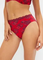 Majtki damskie - Figi maxi (4 pary), bawełna organiczna - bonprix - miniaturka - grafika 1
