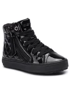 Buty dla dziewczynek - Geox Sneakersy J Kalispera G. D J944GD 000HH C9999 M Czarny - miniaturka - grafika 1