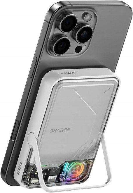SHARGE ICE MAG 2 Magnetic Wireless Power Bank 10000mAh 15W USB-C magnetyczn