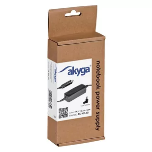 Akyga Zasilacz do laptopa samochodowy AK-ND-40 - Zasilacze do laptopów - miniaturka - grafika 1
