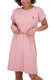 Sukienki - ALIFE and Kickin NoraAK A Shirt Dress damska letnia sukienka, sukienka, Mauve Melange, M - grafika 1