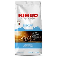 Kawa - Kawa ziarnista 1kg Kimbo Decaf 1000 g BEZKOFEINOWA - miniaturka - grafika 1