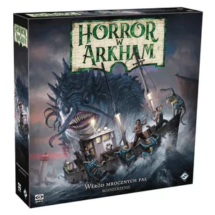 Galakta Gra Horror w Arkham 3 Edycja Wśród mrocznych fal - Gry planszowe - miniaturka - grafika 1