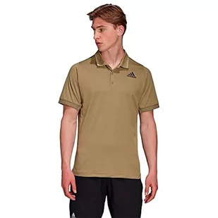 adidas Męska koszulka polo Flift Pb, zielony, XL - Koszulki męskie - miniaturka - grafika 1