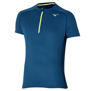 Koszulka męska Mizuno  Trail DryAeroFlow Tee Gibraltar Sea S - Koszulki męskie - miniaturka - grafika 1