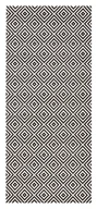 Dywany - bougari W-& Outdoor dywan karo czarno | 102470 102470-80x150 - miniaturka - grafika 1