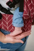 Nosidełka dla dzieci - Nosidełko Kavka MultiAge Pro: Burgundy Braid Cotton Regulowane - miniaturka - grafika 1