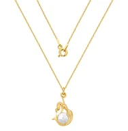 Naszyjniki - MYNESS Naszyjnik z warszawską syrenką z kryształem Swarovski /1114/ - miniaturka - grafika 1