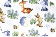 Pieluchy - Ega Kids Pieluszka Tetrowa Wzorzysta 1 szt. 70x80 cm Jeżyk Lisek - miniaturka - grafika 1