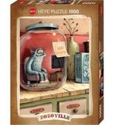 Puzzle - Heye Puzzle 1000 Zozoville Dwa tygodnie kwarantanny - miniaturka - grafika 1