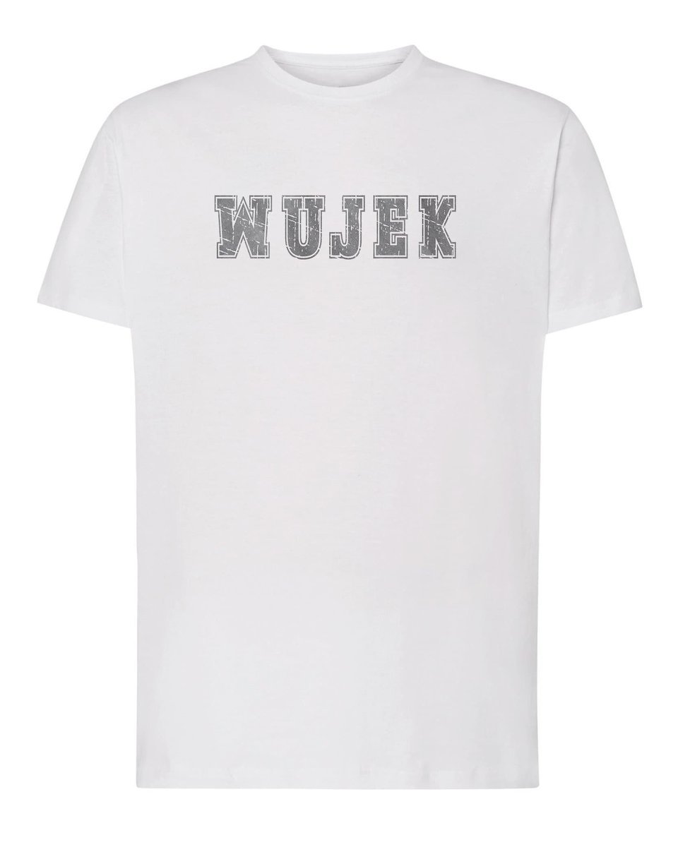 Koszulka dla Wujka Klasyk Skała Napis Prezent Biały M