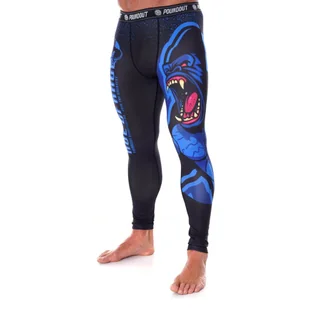 Poundout Legginsy Sportowe Męskie Age Of Rage - Kimona, stroje i obuwie - miniaturka - grafika 1