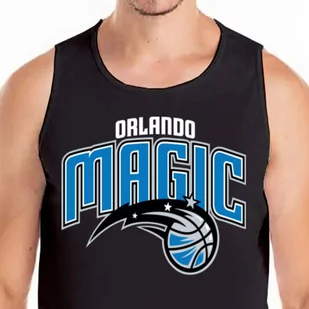 KOSZULKA TANK TOP ORLANDO MAGIC S 0484 CZARNA - Koszulki męskie - miniaturka - grafika 1