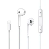 Słuchawki - USAMS EP-24 białe - miniaturka - grafika 1