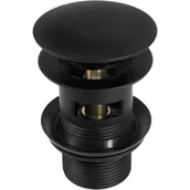 Korki do umywalek - Deante Korek do umywalki czarny NHCB10B - miniaturka - grafika 1