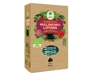 Herbata - DARY NATURY Herbata malinowo-lipowa fix, 25x2,5g - miniaturka - grafika 1