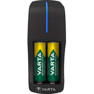 Varta 57646 - Ładowarka baterii MINI 2xAA/AAA 2100mAh 230V - Ładowarki i akumulatory - miniaturka - grafika 1