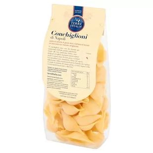 Terre d'Italia Conchiglioni di Napoli Makaron z pszenicy durum 500 g - Makaron - miniaturka - grafika 1