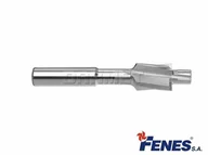 Wiertła - Pogłębiacz walcowo-czołowy z pilotem stałym, otwór pod gwint, DIN 373 HSS - M3,5 - FENES - miniaturka - grafika 1