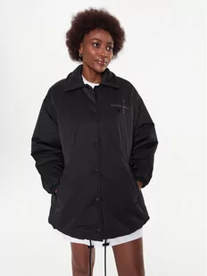 Calvin Klein Jeans Kurtka przejściowa J20J220333 Czarny Oversize - Kurtki damskie - miniaturka - grafika 1