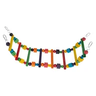 Klatki i wyposażenie dla ptaków - TIAKI most wiszący XL - (dł. x wys.): 84 x 18 cm - miniaturka - grafika 1