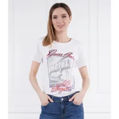 Koszulki i topy damskie - GUESS T-shirt | Regular Fit - miniaturka - grafika 1