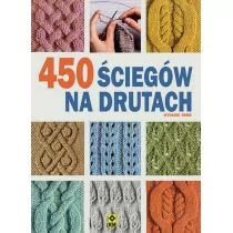450 ściegów na drutach w.8 - Poradniki hobbystyczne - miniaturka - grafika 1