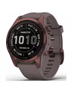 Garmin Fenix 7S Sapphire Solar Hrm Elevate Ox Brązowy 010-02539-29 - Smartwatch - miniaturka - grafika 2