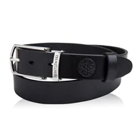 Paski - Betlewski, Skórzany pasek, Silver, 90/105 cm - miniaturka - grafika 1