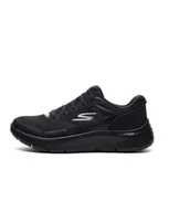 Trampki męskie - Skechers Męskie trampki GO Walk Flex, czarne, 45 EU, Czarny, 46 EU - miniaturka - grafika 1