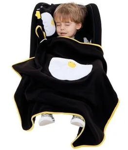 Trunki, Snoozihedz, Kocyk i poduszeczka, Pingwin Pippin - Akcesoria do fotelików - miniaturka - grafika 1