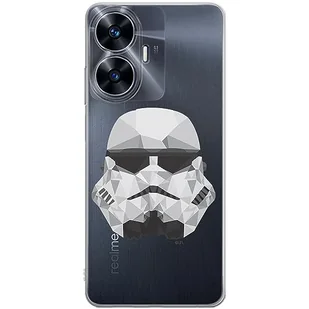 Etui Szturmowiec 008 Star Wars Nadruk częściowy Przeźroczysty Producent: Realme, Model: C55 - Etui i futerały do telefonów - miniaturka - grafika 1