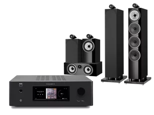 Kino domowe NAD T 778 (czarny) + 703 S3 + 705 S3 + HTM72 S3 (czarny) - Kino domowe - miniaturka - grafika 1