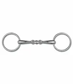 Akcesoria jeździeckie - Waldhausen Wędzidło podwójnie łamane 16 mm - miniaturka - grafika 1