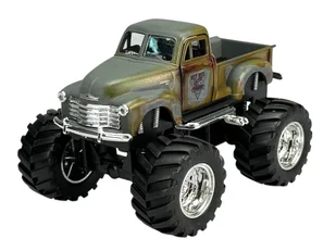 WELLY MONSTER TRUCK 1953 CHEVROLET 3100 PICK UP SZARY 1:34 47010 - Samochody i pojazdy dla dzieci WELLY MONSTER TRUCK 1953 CHEVROLET 3100 PICK UP SZARY 1:34 47010 - Samochody i pojazdy dla dzieci - miniaturka - grafika 1