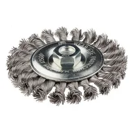 Akcesoria do elektronarzędzi - GRAPHITE Szczotka druciana tarczowa 115 mm x M14, INOX - miniaturka - grafika 1