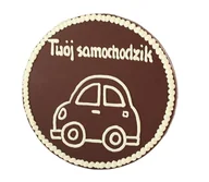 Bombonierki i czekoladki - E.Wedel, torcik wedlowski okazjonalny Twój Samochodzik, 250 g - miniaturka - grafika 1