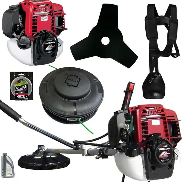 Mocna Kosa Kosiarka Spalinowa Honda Gx50 X-800 4-suw Łatwy Start 2.0km
