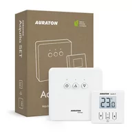 Regulatory i termostaty - AURATON Aquila SET - Dobowy, bezprzewodowy regulator temperatury ze sterownikiem urządzenia grzewczego (zestaw), (następca modelu 200RT) - miniaturka - grafika 1