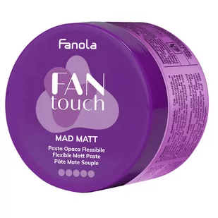 FANOLA FanTouch Elastyczna Matowa Pasta Do Wlosów 100ml - Kosmetyki do stylizacji włosów - miniaturka - grafika 1