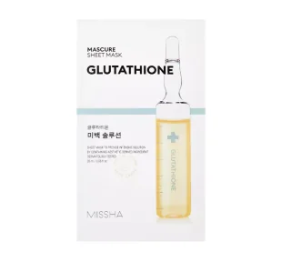Missha Mascure Glutathione sheet maska - Maseczki do twarzy - miniaturka - grafika 1
