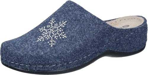 Dr. Brinkmann Damskie kapcie Nerpio Home, niebieskie, rozmiar 36 EU, niebieski, 36 EU