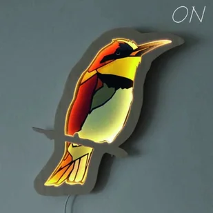 Lampka nocna dla dzieci kolorowy ptaszek - Lampy stojące - miniaturka - grafika 1