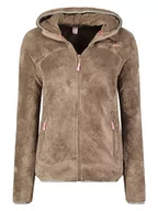 Bluzy damskie - Geographical Norway Kurtka polarowa "Upalood" w kolorze jasnobrązowym - miniaturka - grafika 1