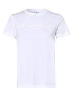 Koszulki i topy damskie - Champion - T-shirt damski, biały - miniaturka - grafika 1