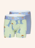 Majtki dla dzieci - Sanetta Bokserki, 2 Szt. gruen - miniaturka - grafika 1