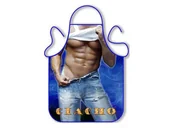 Fartuchy i rękawice kuchenne - Zabawny fartuch kuchenny ''CIACHO'' / DodatkiWeselne - miniaturka - grafika 1